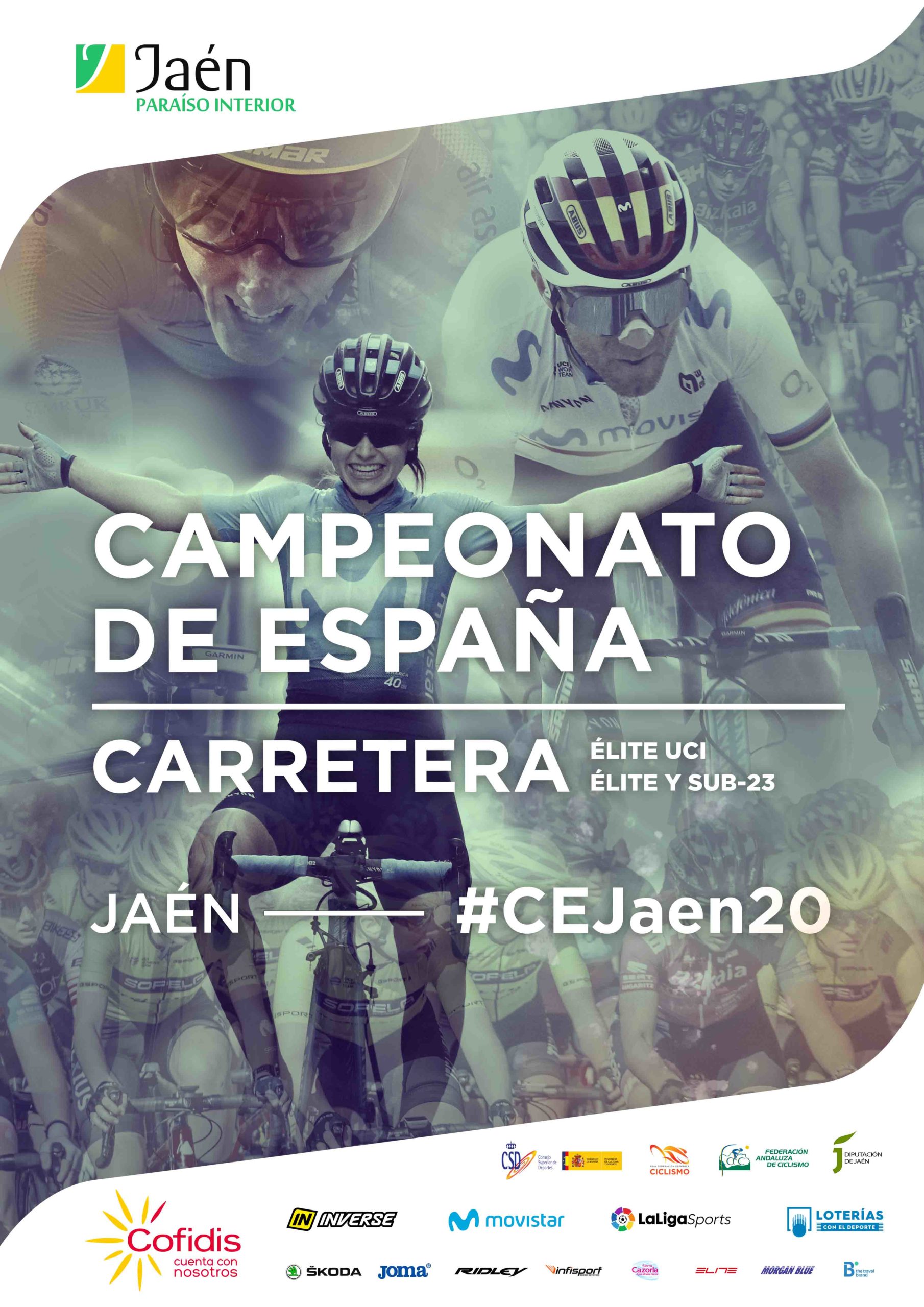 Jaen acoge el campeonato de España ciclismo en carretera 2020
