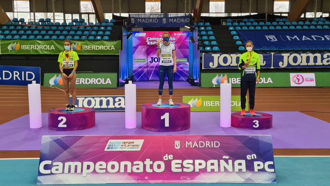 Natalia Romero bronce en 800 metros en el Campeonato de España