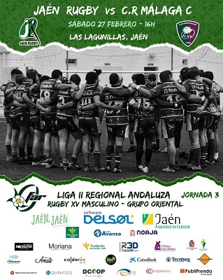 El Jaén Rugby B finaliza lider la primera vuelta en territorial