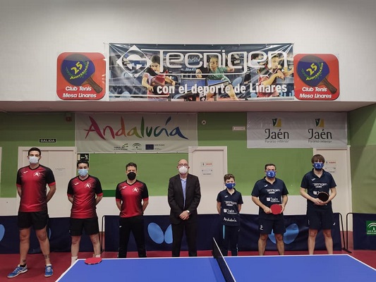 Victorias y empate en el derbi entre los equipos Jiennenses en Segunda División de tenis de mesa masculino para CTM Jaén y Tecnigen Linares