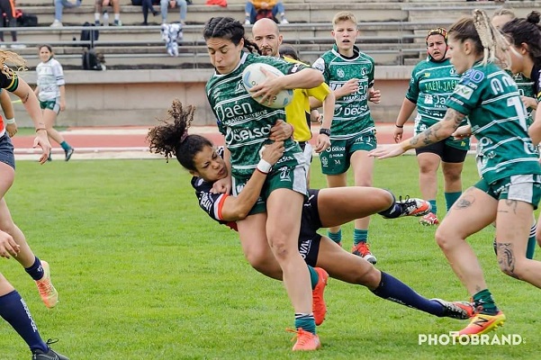 Espectacular triunfo del Jaén Rugby femenino senior