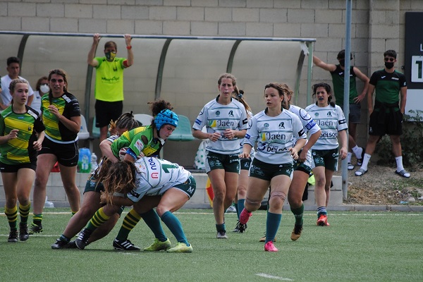 El Jaén Rugby femenino logra una importante victoria ante el Atco. Portuense en la Liga Autonómica
