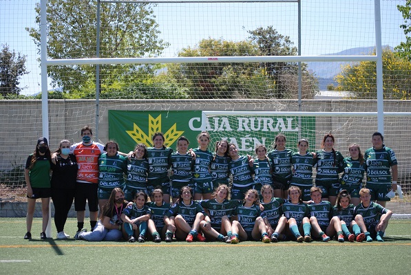 Fin de una temporada muy igualada para el Jaén Rugby femenino en la Liga Autonómica