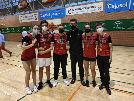 El Club Bádminton Bad Flay Jaén cosecha nuevos éxitos en el TTR de Rinconada