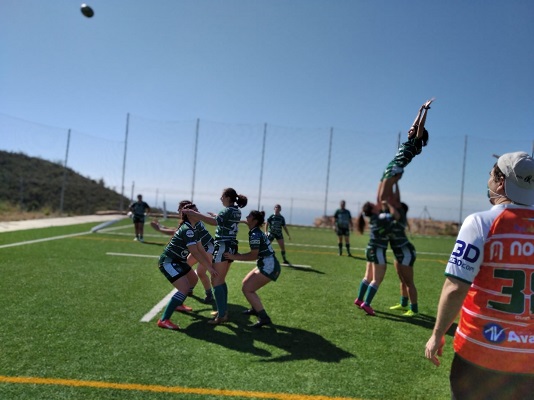 El Jaén Rugby femenino luchará hasta el final por la segunda plaza en la Territorial Autonómica