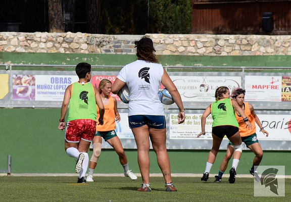 El Jaén Rugby colabora con la Jornada de Tecnificación Spartan Elite Rugby en Linares en La Garza