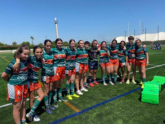 El Jaén Rugby clasifica a sus tres equipos femeninos para el Campeonato de España de Clubes M14 y M16