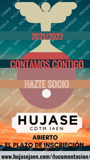 Hazte socio, ¡colabora! con el Hujase Jaén, ¡te necesita!