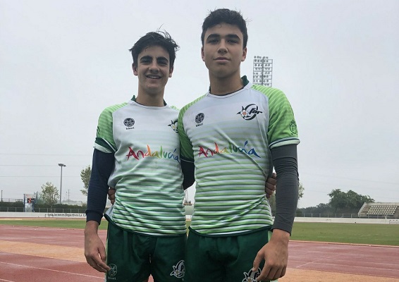 Javier Sánchez Jurado y Manuel González Poveda sub18 del Jaén Rugby convocados por la Federación Española de Rugby