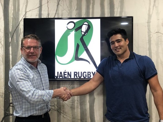 Ya se encuentra entre nosotros Rodrigo Asensio una de las nuevas incorporaciones del Jaén Rugby