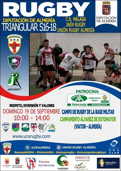 Los equipos Sub18 y Sub16 del Jaén Rugby comienza la pretemporada en Almería