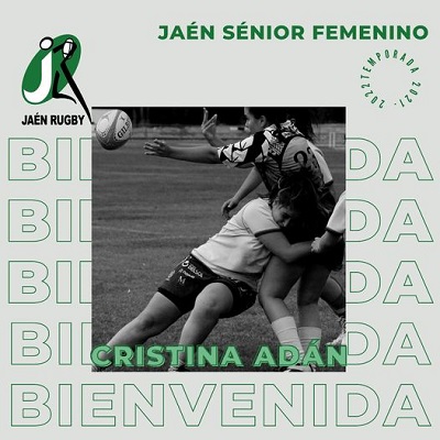 Cristina Adan se suma al Jaén Rugby femenino