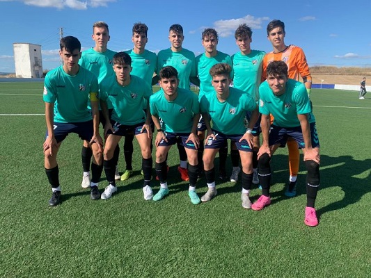 Buen partido del Atco. Jaén juvenil ante el Recreativo de Huelva en División de Honor pese a la derrota