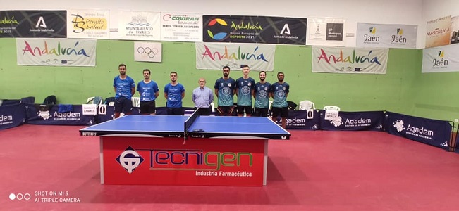 El Aqadem.com Linares vence en el derbi al CTM Alcalá por la mínima en División de Honor masculina de tenis de mesa