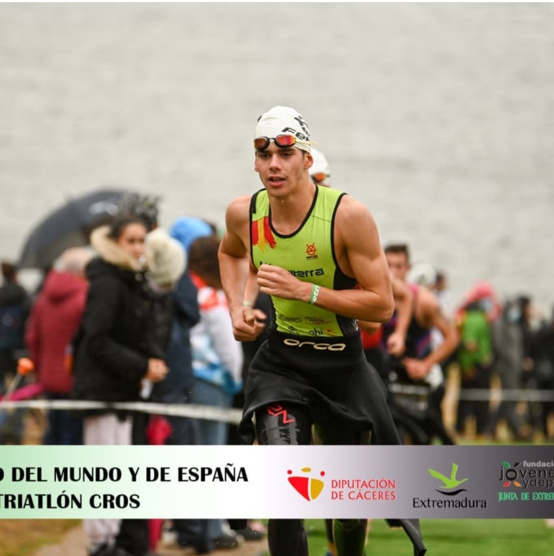 Otra alegría más de Jose Ramón Jiménez. Cuarto en el Campeonato de España de Triatlón Cross
