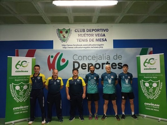 El CTM Alcalá pierde en su visita el CD Huetor Vega en 3ª División de tenis de mesa