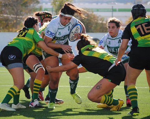 Primera derrota del Jaén Rugby femenino ante el CRA Portuense en 1ª Andaluza