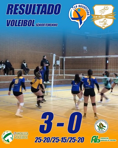 El CV Linares cae ante el CP Agustinos en la 2ª División Andaluza de voleibol femenino