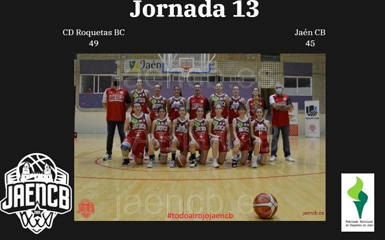 El Jaén CB femenino pierde a domicilio ante el CD Roquetas BC en Liga Nacional de baloncesto femenino