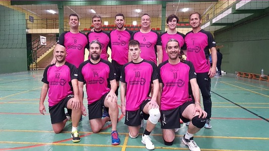 El CD Otiñar pierde a domicilio contra el CD Salesianos de Córdoba en 1ª División Andaluza de voleibol masculino