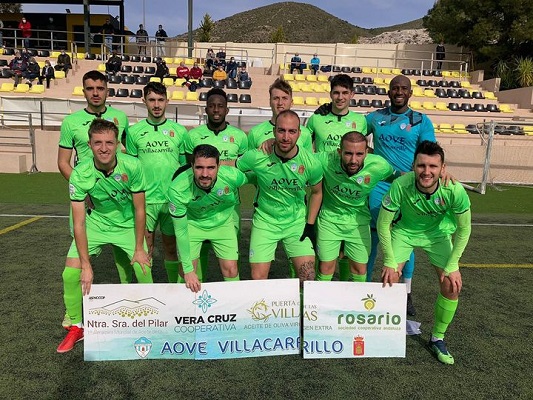 Victoria del Villacarrillo CF a domicilio ante el Cantoria FC en División de Honor