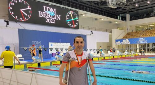 Miguel Ángel Martínez Tajuelo bronce en el 200 m libre de las Series Mundiales de Berlín