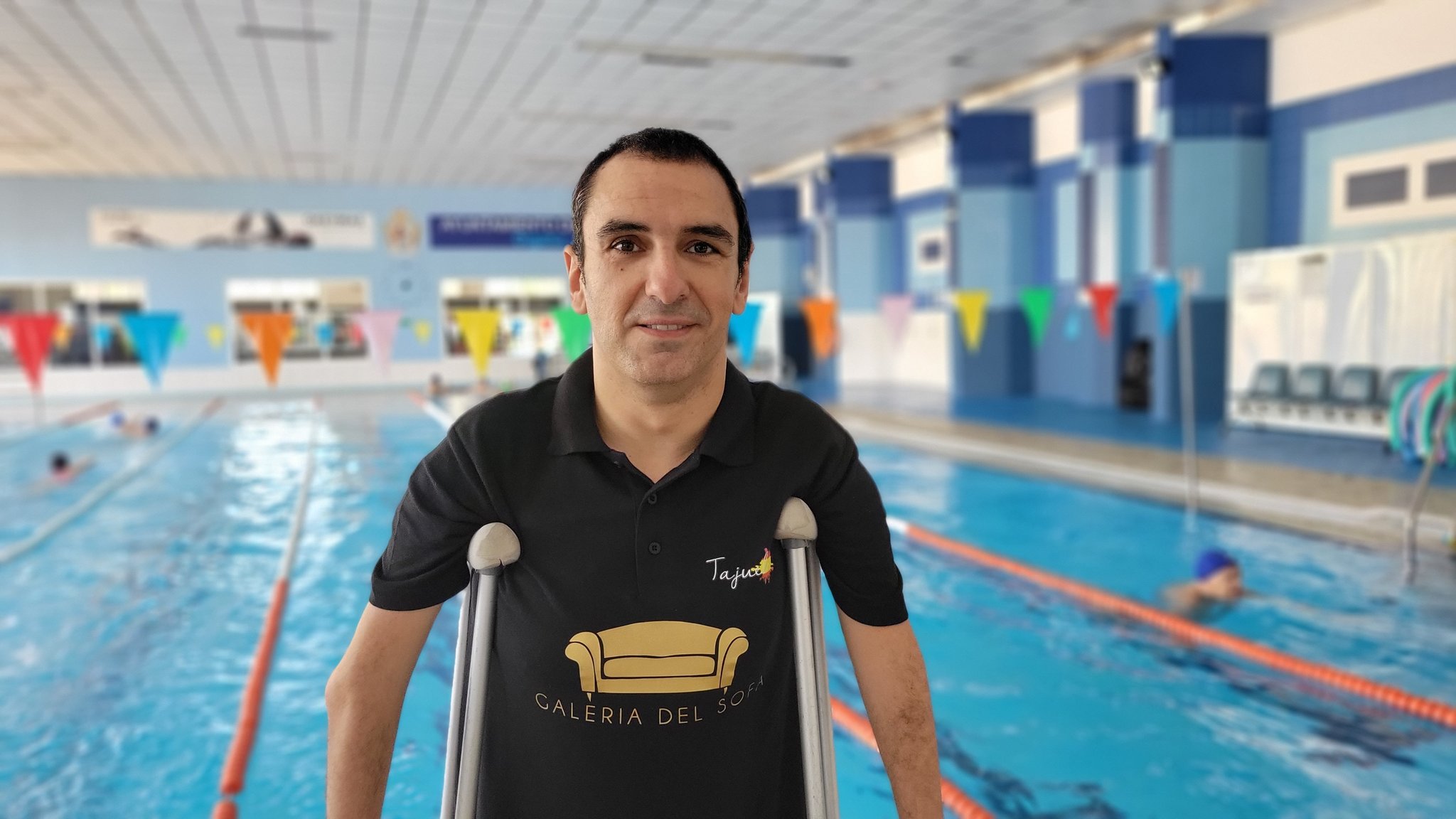 Miguel Ángel Tajuelo comienza la disputa de su sexto Mundial de natación adaptada