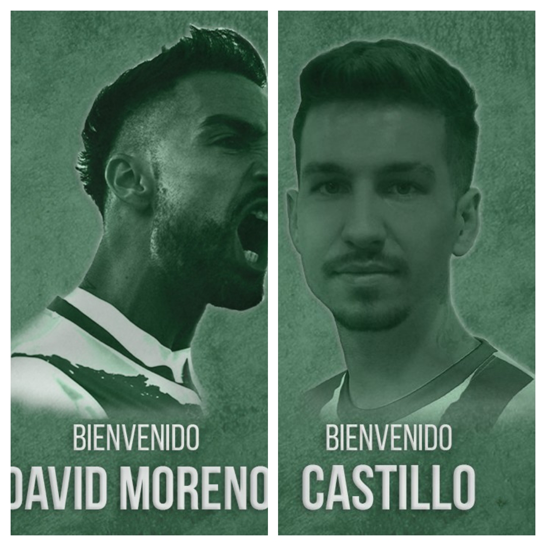 David Moreno y José Antonio ” Castillo” primeros fichajes del Atl Mancha Real