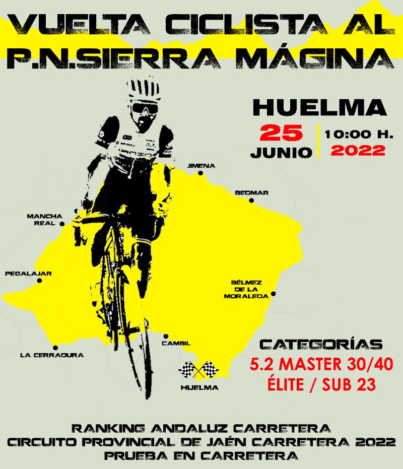 El Sábado 25 de Junio se disputará La Vuelta a Sierra Mágina