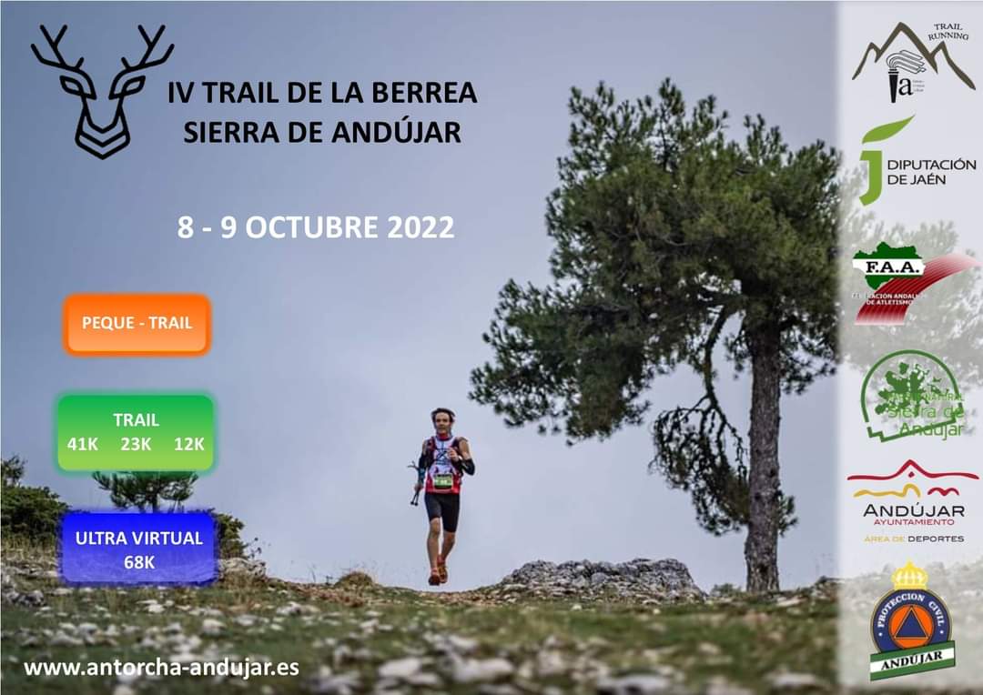Inscripciones abiertas del IV Trail de la Berrea Sierra de Andújar