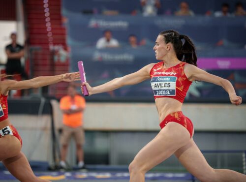 Carmen Avilés no pasa a la final con el relevo 4×400