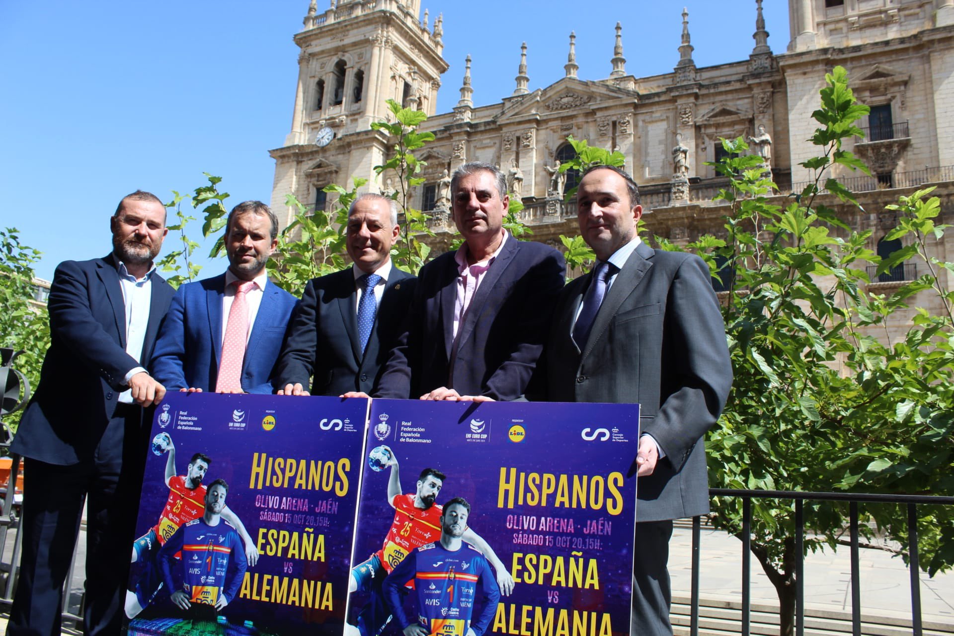 Los hispanos jugarán ante Alemania en el Olivo Arena el 15 de Octubre