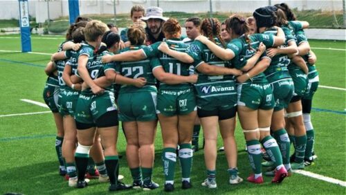 Derrota contundente ante Universitario Sevilla CR del Jaen Rugby de Liga Autonómica Femenina