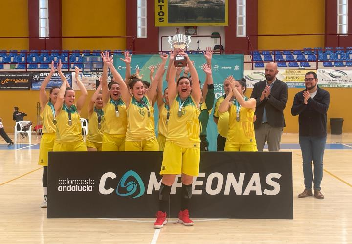 El CAB Linares campeón sénior femenino de Jaén tras ganar al CB Martos