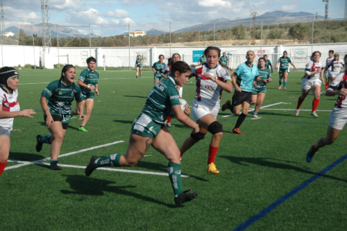 El Jaén Rugby femenino vencía al UR Almería en su último partido en Primera Territorial