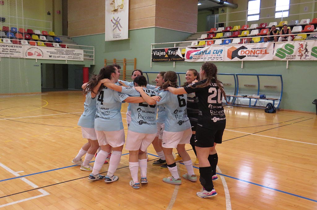 Manita del Avanza Futsal en Ceuta para ascender a Segunda División Femenina