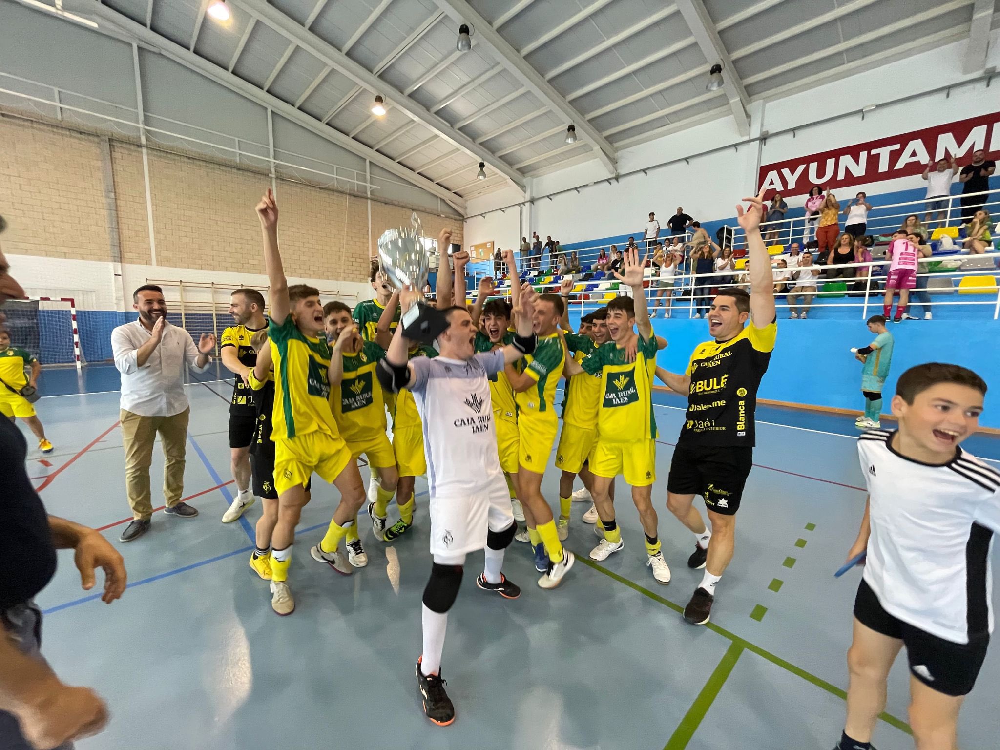Tres títulos para Jaén FS, dos para CP Maristas y uno para Avanza Futsal y CD Úbeda Viva en la Copa Diputación de fútbol sala
