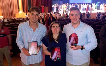 La Federación Andaluza de Kárate homenajea a tres deportistas linarenses