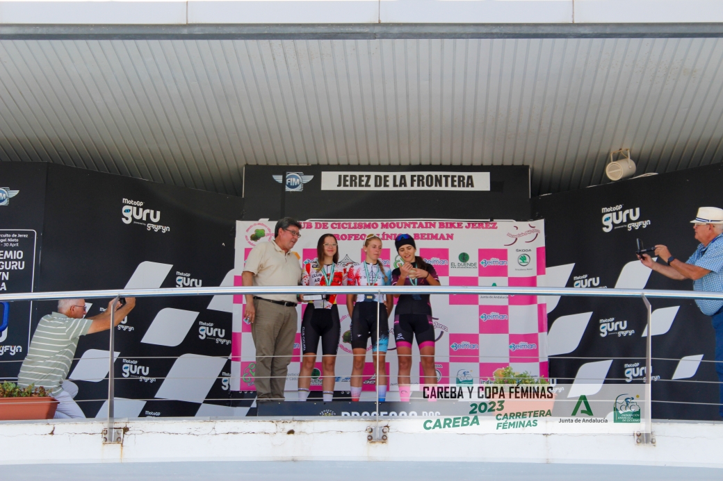 Ana María Mena estuvo cerca de la victoria en el Gran Premio Clínica Beiman – Bike Jerez