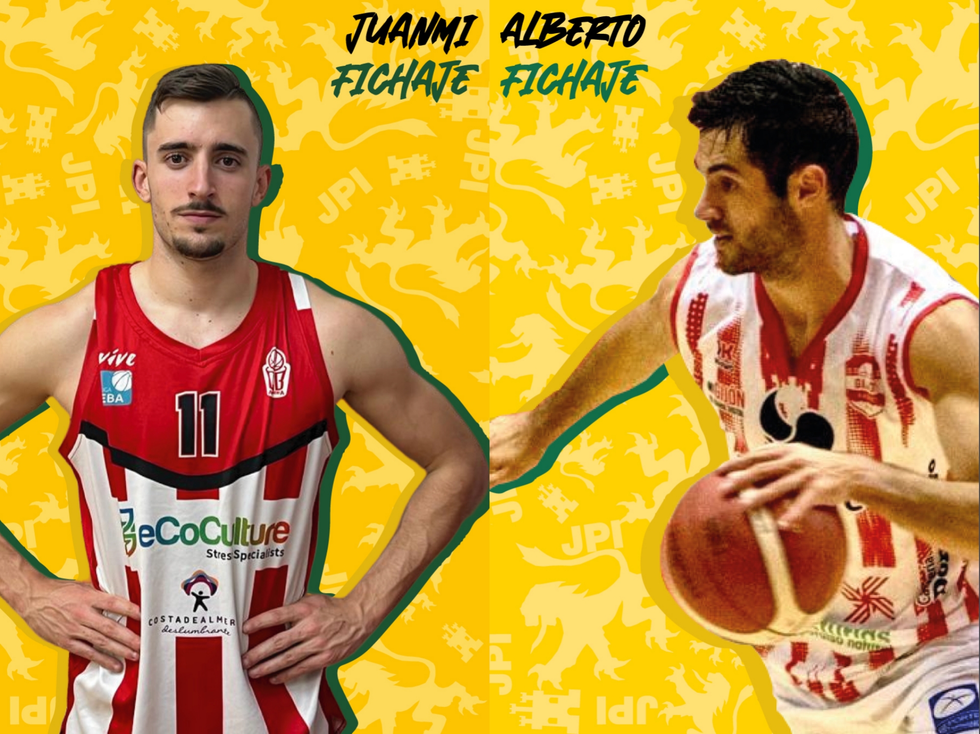 El JPI FS Baloncesto contará con Juanmi Molina y Alberto Alemán como nuevos jugadores amarillos