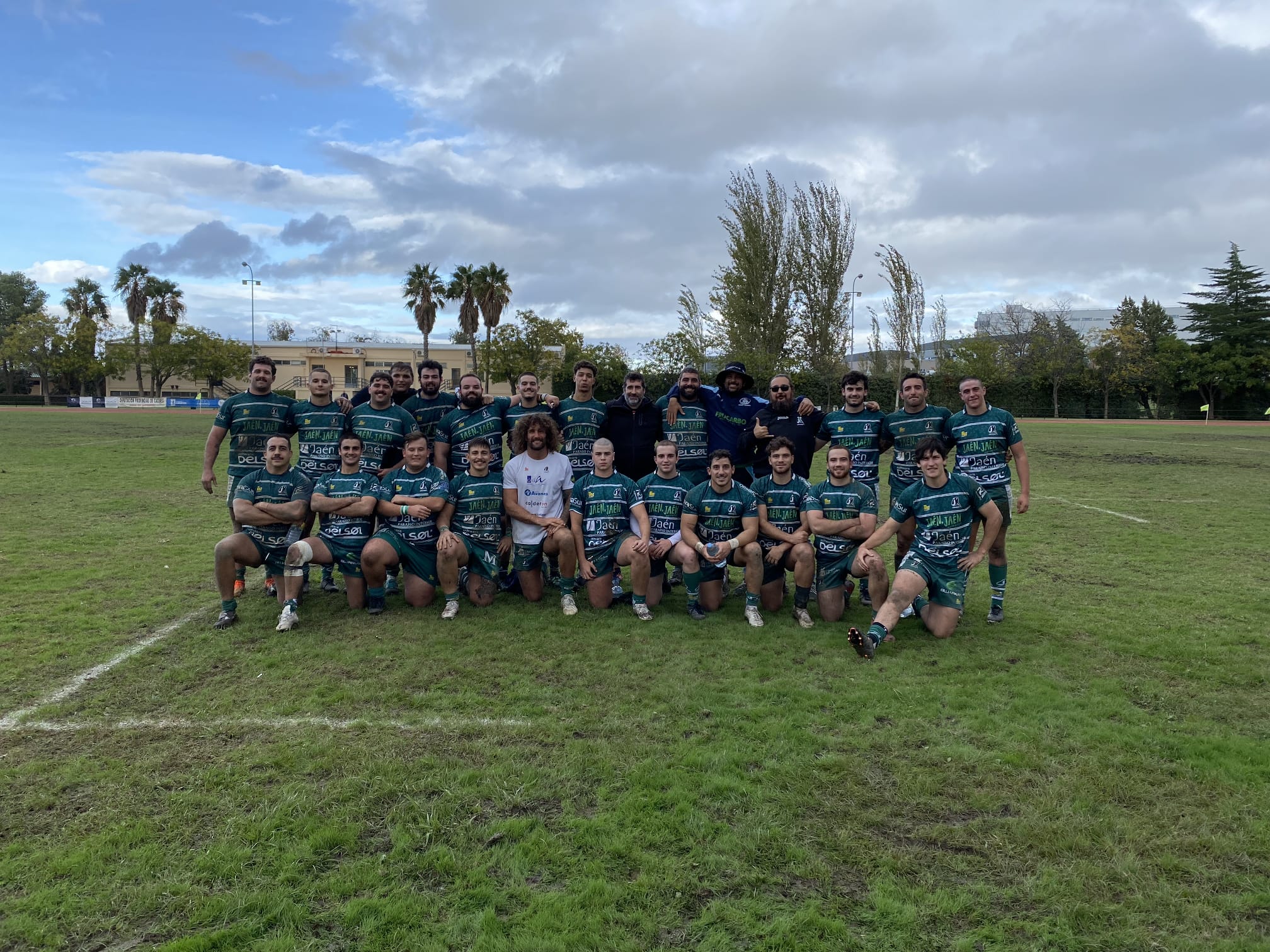 Jaén Rugby estrena el casillero de victorias a domicilio y escala posiciones en DHB
