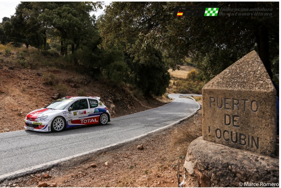 El III Rally-crono Castillo de Locubín reúne este fin de semana a medio centenar de equipos en la penúltima prueba del Campeonato de Andalucía