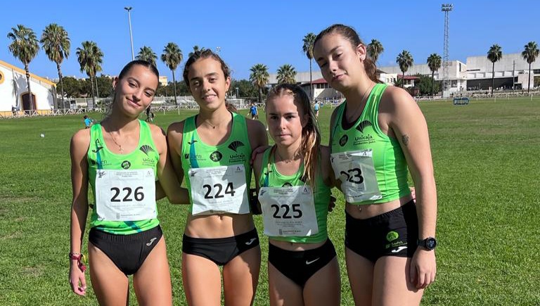 Destacada participacón del Unicaja Jaén Atletismo en el Campeonato de Andalucía de Campo a Través