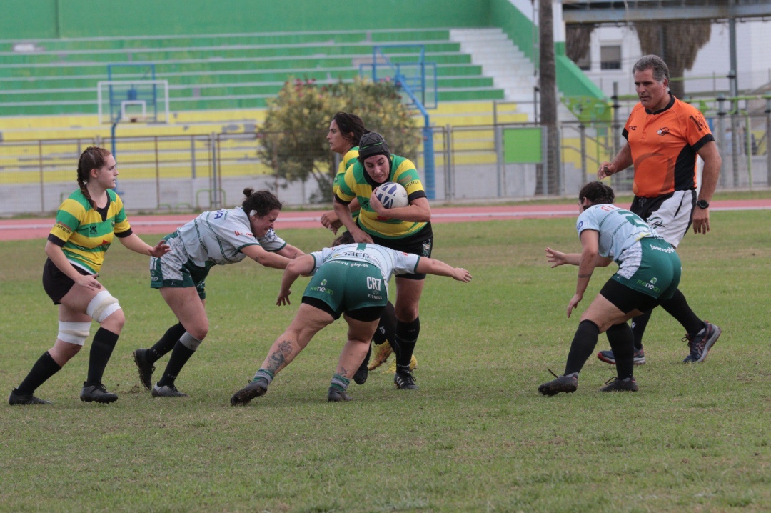 El Jaén Rugby Femenino no puede con el líder CDR Escoriones Granada