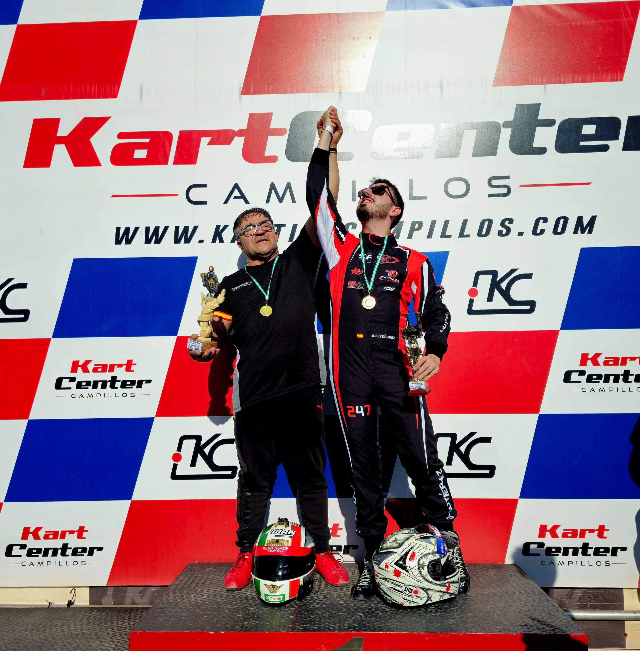 Exitoso regreso de Gonzalo Gutiérrez con victoria en Karting