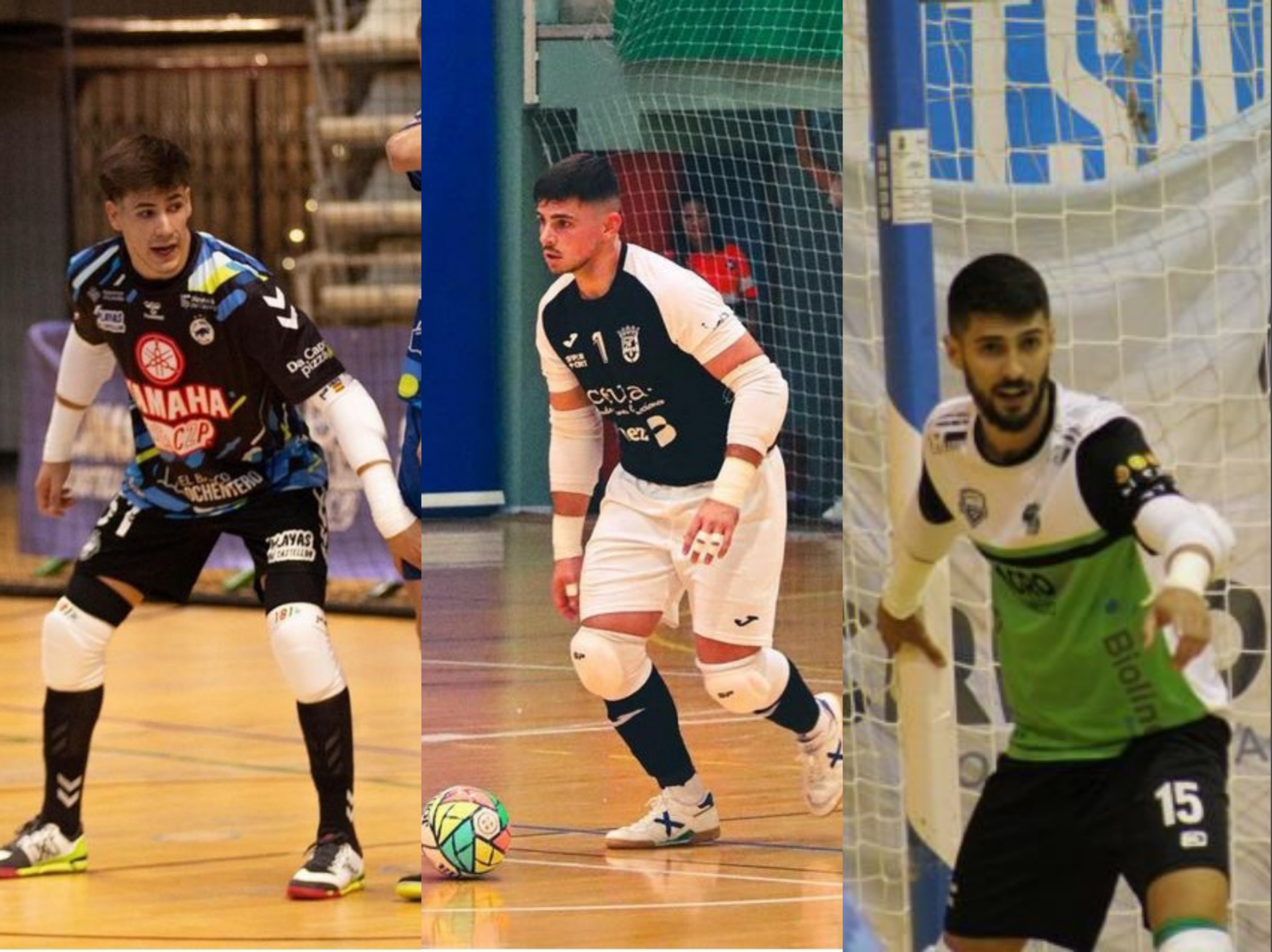 Buenos resultados para los equipos de los tres porteros jienenses de la Segunda División de Futsal
