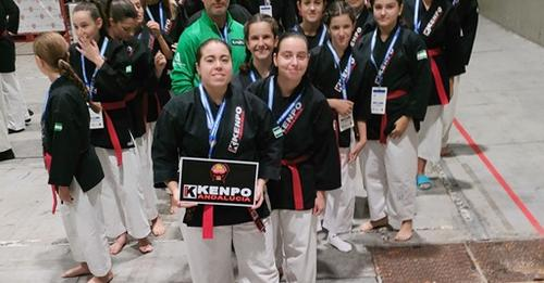 El CD Estudio Martos triunfa en el Campeonato de España de Kenpo obteniendo 41 medallas