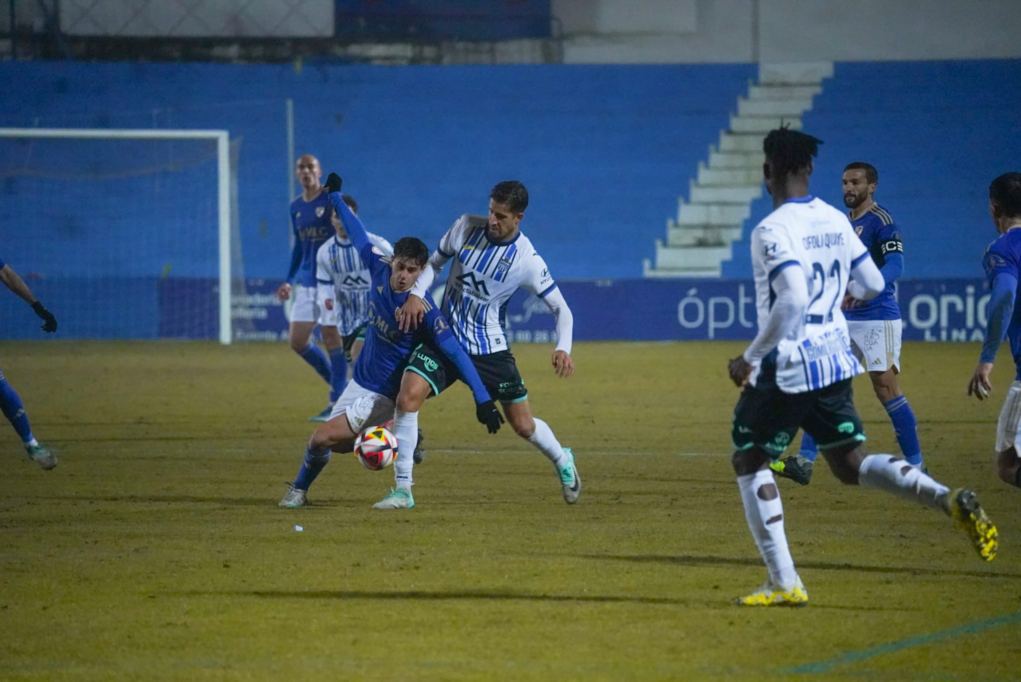 Linares Deportivo y Atlético Baleares firman tablas en Linarejos en el primer partido del año