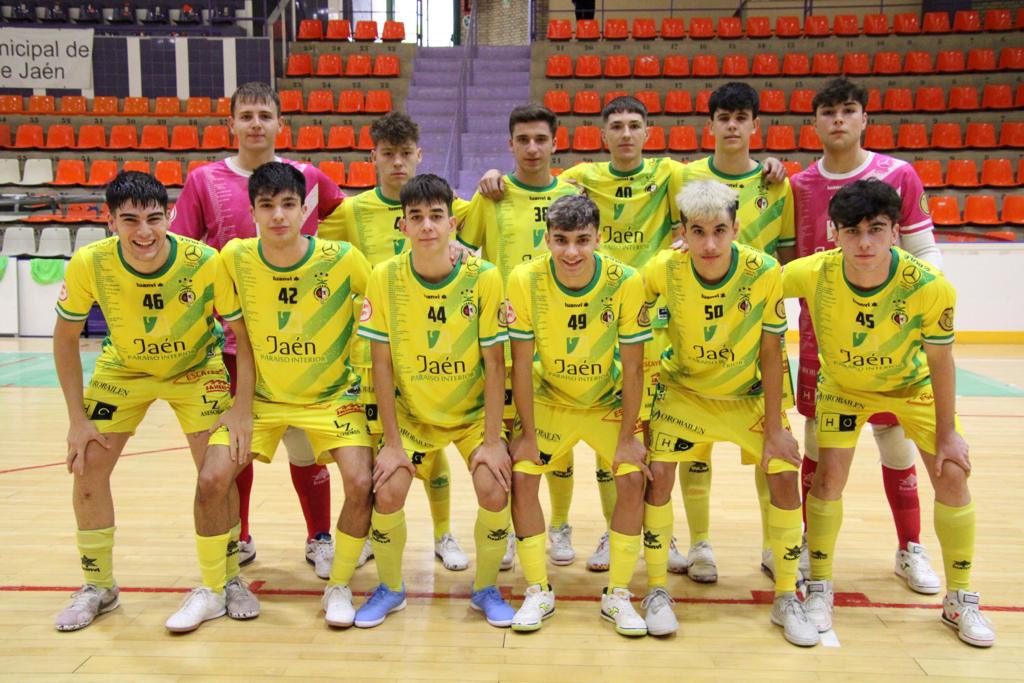 Vital triunfo del Jaén FS de División de Honor Juvenil ante un rival directo
