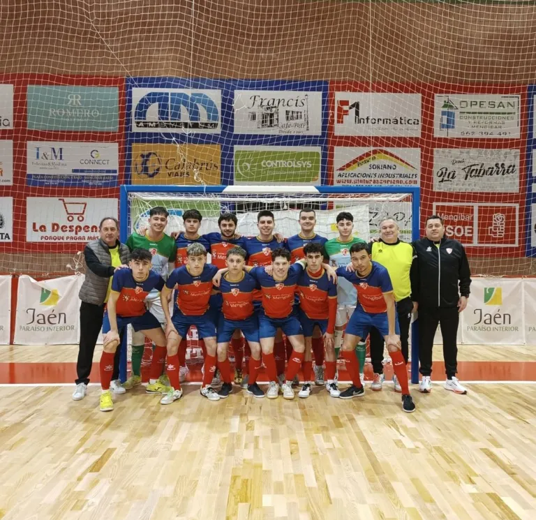 Sigue CD Atlético Mengíbar FS al frente de la 1ª Andaluza Juvenil